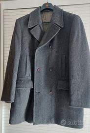 Cappotto uomo grigio tg 50
