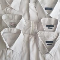 8 camicie bianche