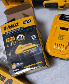 NUOVA BATTERIA DEWALT ORIGINALE Powerstack™5AH 18V