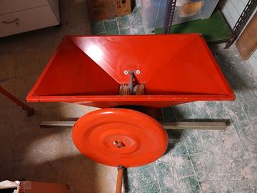 Pigiatrice a rulli manuale