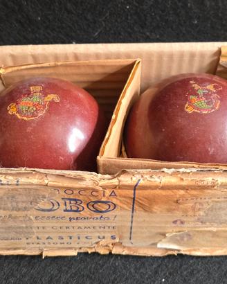 Globo Bocce Resina Vetro Plasticus Vintage