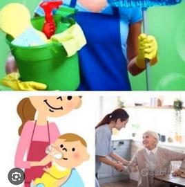 Pulizie, baby sitter