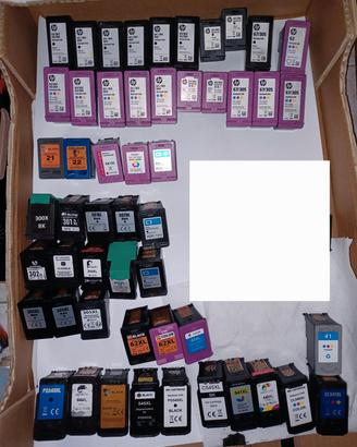 cartucce vuote HP e canon n.52