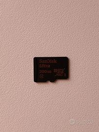 Scheda micro SD SanDisk Ultra 200GB