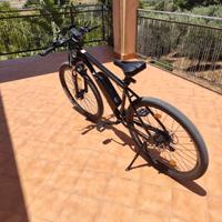 nuova mtb elettrica  freni idraulici e ammortizzat