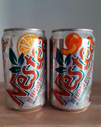 Lattine Vintage Nestea 1995 - Vuote Da Collezione