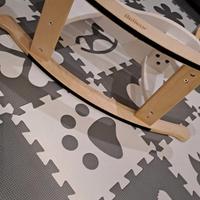 cavallino a dondolo in legno