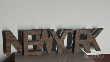 Scritta decorazione per casa soprammobile appender