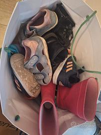 Mega lotto abbigliamento bimba 0-3 anni + scarpe