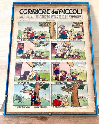 Giornale "Corriere dei Piccoli" del 25 aprile 1954