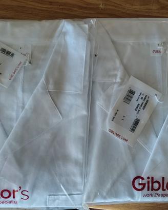 Camice grembiule bianco