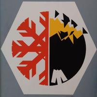 Serigrafia Enzo Cucchi numerata e firmata 50x70