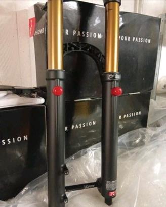 Forcella MTB 27,5 160mm nuova canotto ancora da ta