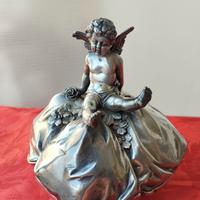 Portagioie in argento laminato