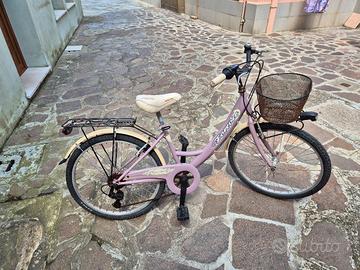 Bicicletta da bambina usata ruota 24