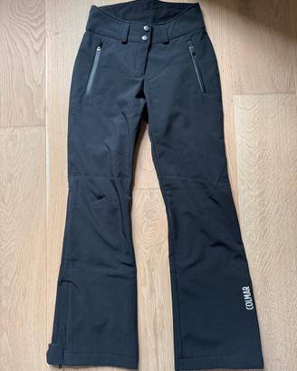 Pantaloni da sci nero in softshell COLMAR