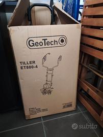 Motozappa elettrica geotech tiller et800-4