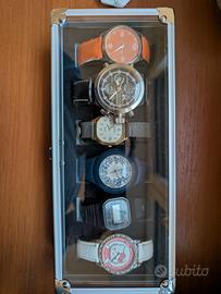 Lotto 6 Orologi Pop & Fashion con Scatola Allumini