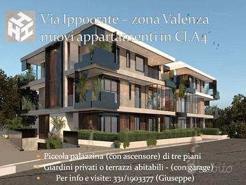 Nuovi appartamenti di pregio cl.a4 via ippocrate