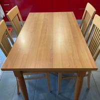 Tavolo allungabile in ciliegio