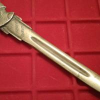 Tagliacarte Mussolini Anni 30 Elmetto Marcia Roma