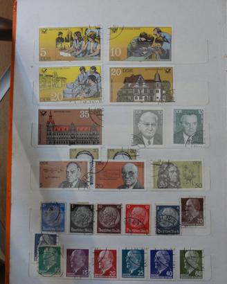 Collezione filatelia anni 70-80 Europa dell'est