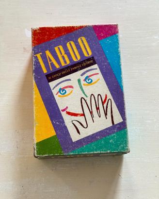 Taboo il gioco delle parole vietate - MB vintage