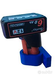 Supporto batteria milwaukee M12