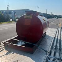 serbatoio cisterna olio esausto