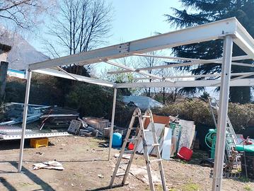 Tettoia smontabile 