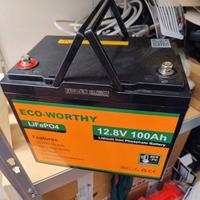 Batteria al litio LIFEPO4 12.8v 100ah