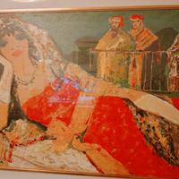 Serigrafia Racconto Orientale di Salvatore Fiume