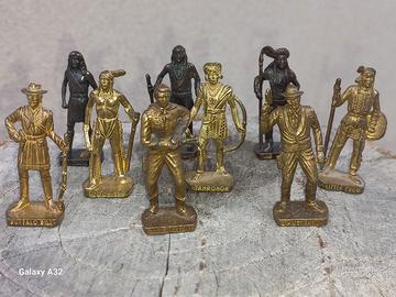 kinder lotto soldatini metallo anni '80