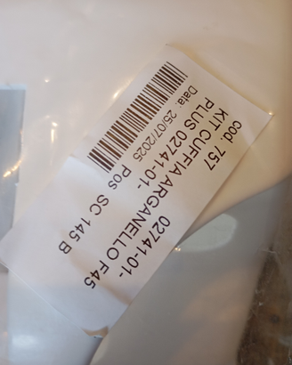 Cuffia tendalino fiamma F45