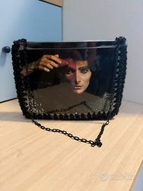 Borsa fatta a mano con immagine di Renato Zero