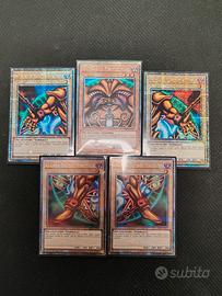 Yu-Gi-Oh set completo Exodia il proibito del 25th 
