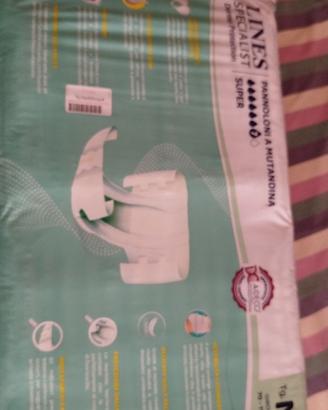 Pannoloni adulti Lines. Tg. M