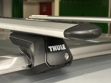 Barre tetto Thule WingBar Evo 118cm + 4 piedi Evo