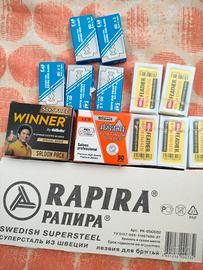 lamette per rasoio di sicuretta solo ritiro a gall