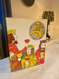Scatola Vintage Cinzano Anni '70 Grafica Pop Art