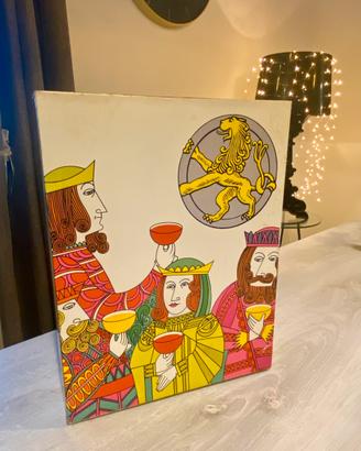 Scatola Vintage Cinzano Anni '70 Grafica Pop Art