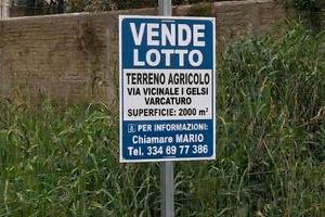 Lotto di terreno