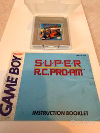 Nintendo game Boy gioco + libretto super R C Pro A