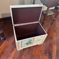 Baule contenitore Shabby Chic