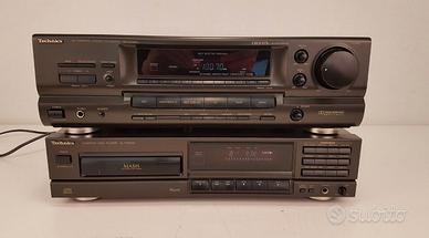 Technics  SA-GX390  SL-PG200a  Amplificatore e cd