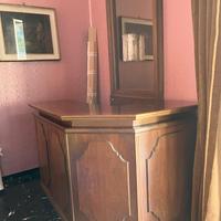 Mobile Bar legno massello + 3 Sgabelli in omaggio