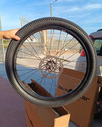 Ruota completa MTB 24 freno a disco