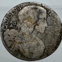 ARGENTO regno di Napoli  CARLINO 1689 Autentico