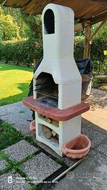 Barbecue a carbonella  H 212 x L 110 x P 65