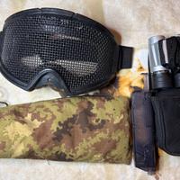 Softair Porta Pallini + Siringa  + Maschera